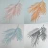 Artificial Plastic Palm Leaves Three Pronged Greenery Wedding Props Photography
