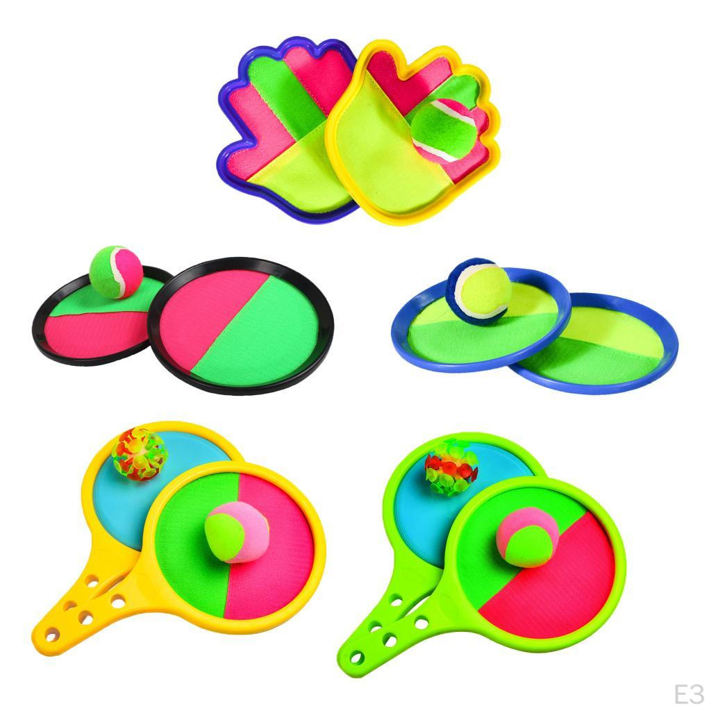 And Ball Beach Garden Game Kids Novelty PADDLE Throw