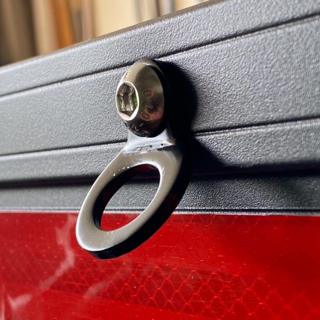 

Tie Down Strap Rings Multi-Purpose Tie Down Anchor Strapping Hooks For Mounting In The Garage, Work Shop, Truck, Trailer чёрный