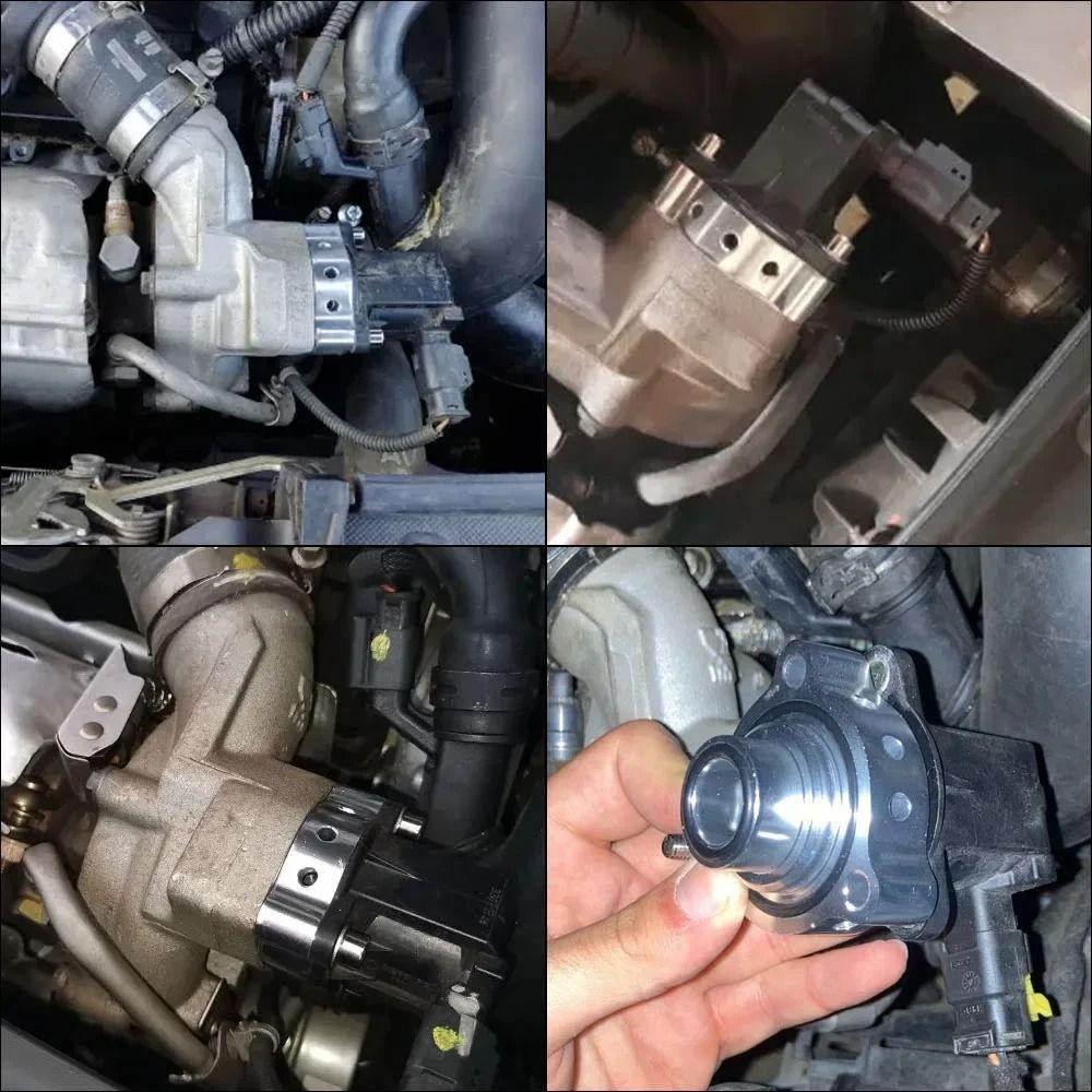 Durable Adapter Spacer High Pressure Resistant Turbo Engines Dump Valve Kit  Components Connecting