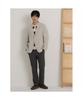Binpolmen Cotton Blend Stretch Standard Fit Pants Ash