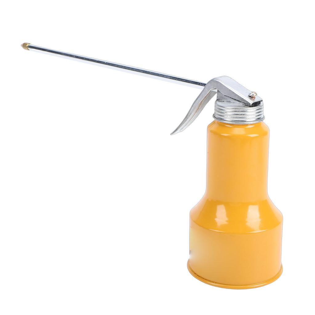 Hand Pump Oiler Can 400ml High Pressure Metal Lubrication Oiling Can Bottle with Metal Spout