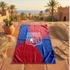 Lyon FC Druck Mikrofaser Strandtuch Schnelltrocknend Saugfähig Großes Handtuch für Strand Schwimmen Reisen