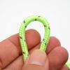 Outdoor 50m Strong Windproof Reflective Glow Tent Guy Ropes with 5mm Thick Stakes