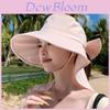 Cappello Estivo a Tesa Larga con Protezione per il Collo da Donna per Esterno Parasole alla Moda Scudo UV