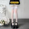 Black silk white fishing net stockings women's summer lace thin knee long tube sexy sexy bow pure desire stockings