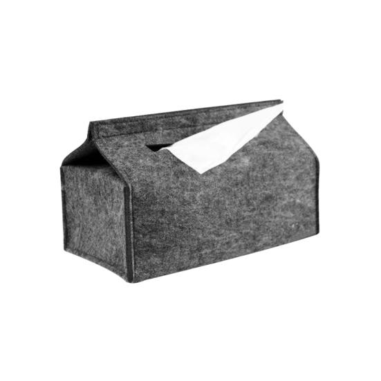 Plstená škatuľka na papierové uteráky Puzdro na uteráky do obývacej izby Stojan na obrúsky do auta Home Decor