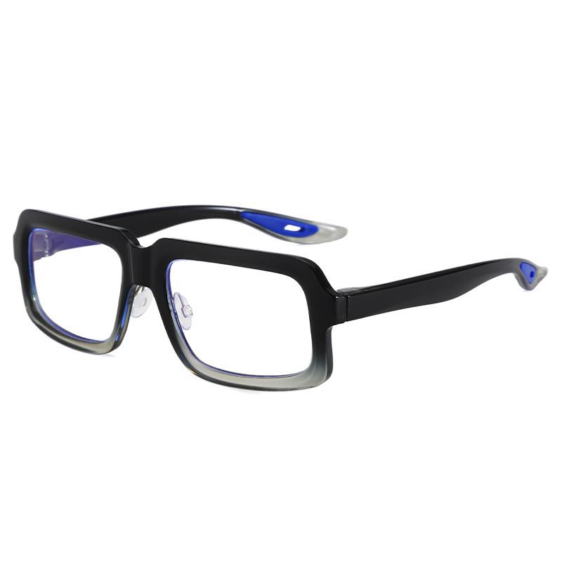 Fashionable Ultra-Light Anti-Blue Light Reading Glasses for Men & Women: Comfortable High-Definition Sports Square Frame for All Ages.