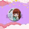 Kurisu Makise Mayuri Shiina Rintaro Okabe Cartoon Round Badge Anime Steins Gate Brooch Clothing Backpack Accessories Lapel Pins