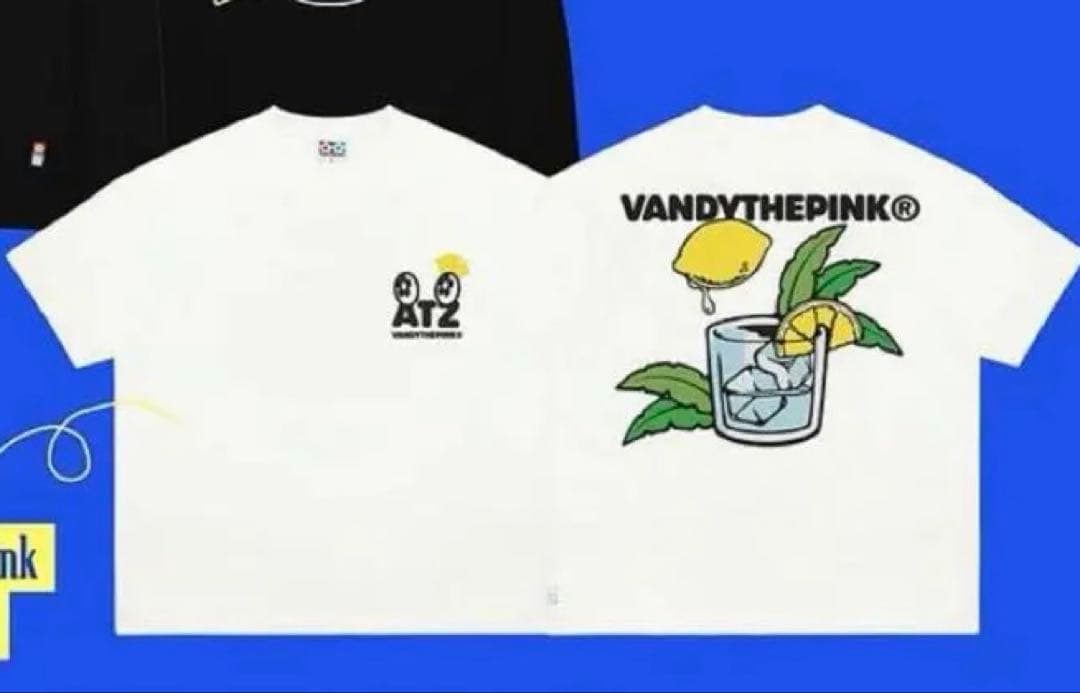 [USED] ATEEZ x Vandy The Pink Korea Limited Collaboration T-Shirt