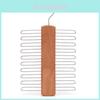 Premium Wooden Scarf Hanger Stylish And Functional Scarf Organizer