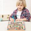 1 Set Color Matching Montessori Toy Magnetic Color And Number Maze Learning Education Toys Concentration Training For Child Gift