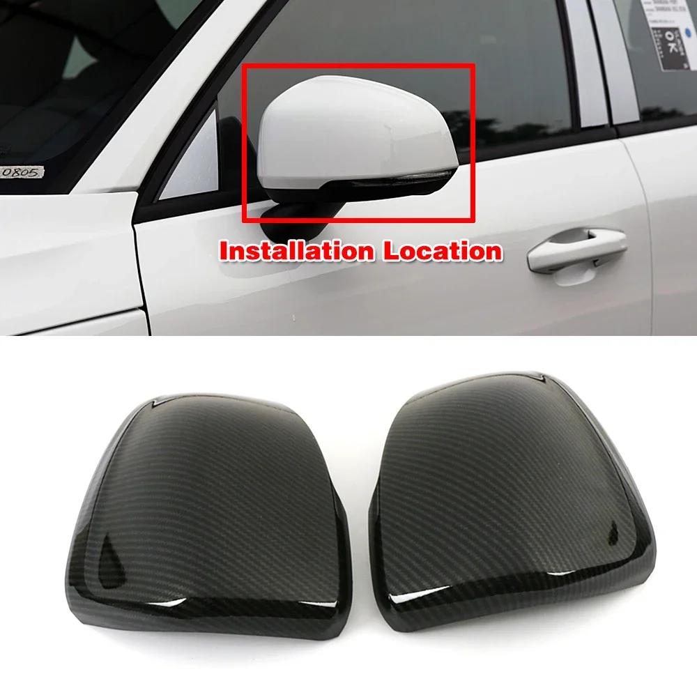 For Volvo XC40 2019 2020 2024 2024 Car Center Console Accessories Carbon Fiber Color Change Decoration Styling Frame Cover Trim