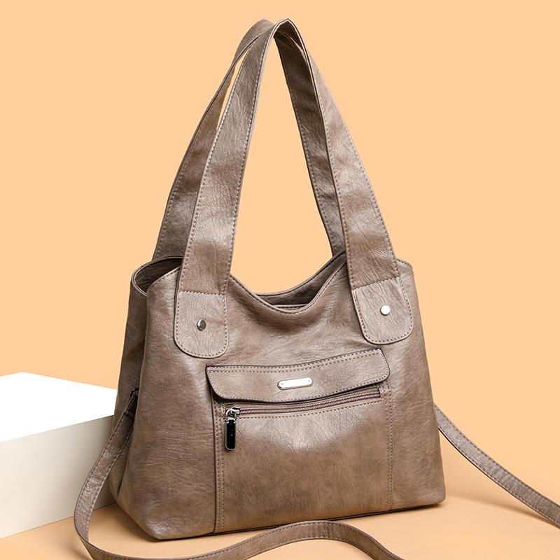 Spring New Shoulder Bag Retro Large Capacity Bag Women's Fashion Tote Bag