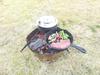 CGK PACOT Grill L with Trivet Set Foldable Fire Pit - Lightweight,