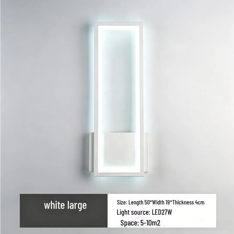 Modern LED Wall Lamp: Sleek Design for Bedroom, Living Room, and Hallway