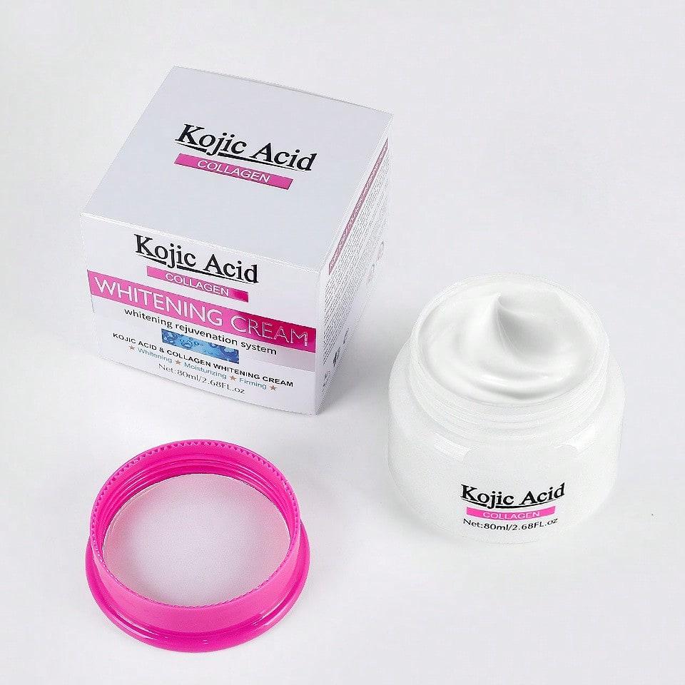 1PC bone collagen kojic acid face cream moisturizing, moisturizing and brightening