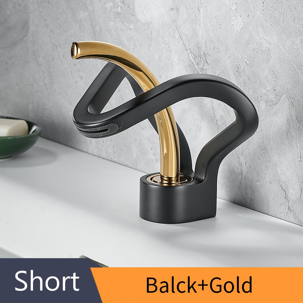 Basin Faucets Waterfall Bathroom Faucet Single handle Basin Mixer Tap Bath Black Faucet Brass Sink Water Crane Silver 855983