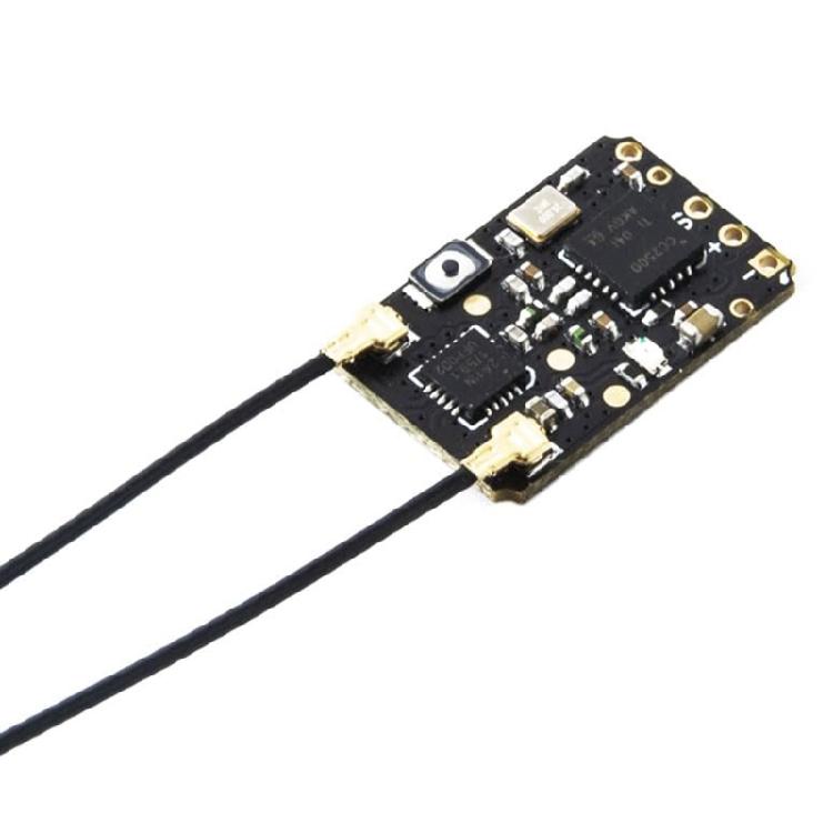 Miniature R81 V2 8 Channel SBUS Receiver For Drones With 2400-2483 5Mhz Frequency And Low Voltages Operations