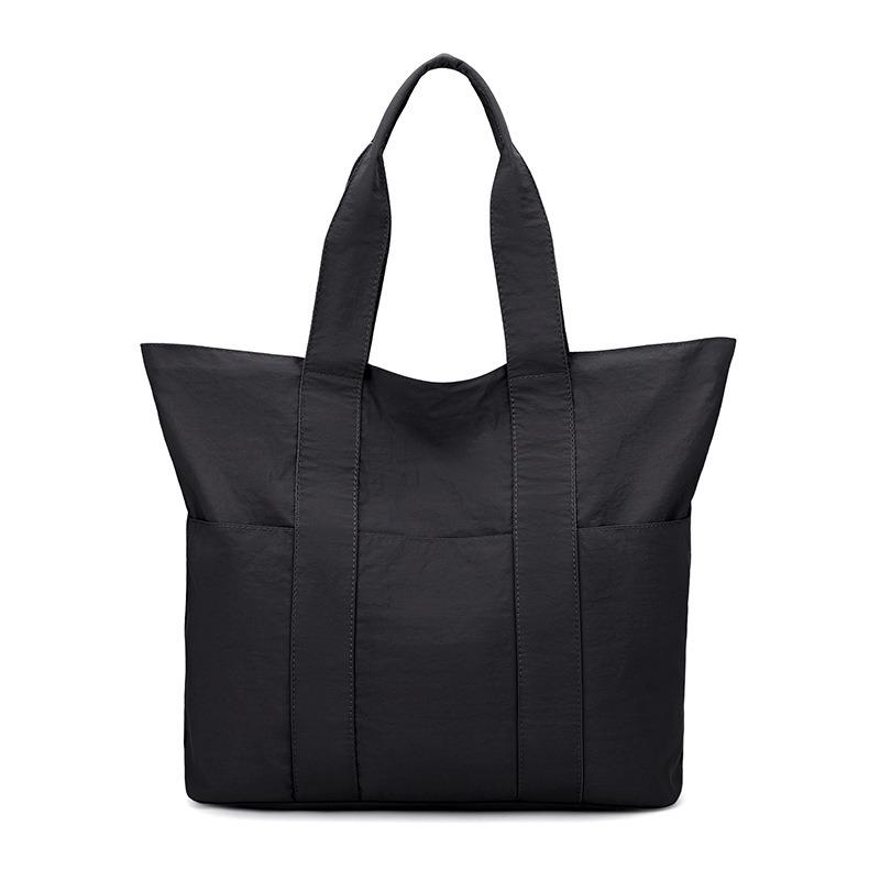 Autumn new simple casual shoulder bag retro large capacity shoulder bag to work carry commuter tote bag women