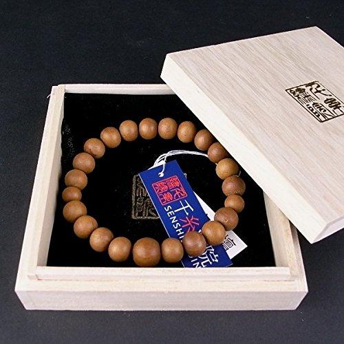 

[Senshi Shuin] Authentic Indian Sandalwood Bracelet/Bracelet/Rosary, 10mm Main Beads, 5 Sizes (Small, 21 Beads)