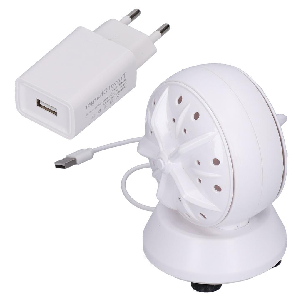 Mini Washing Machine Portable Multifunctional Washer Ultrasonic Washing Machine 100?240VUS Plug