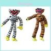 Huggy Wuggy Poppy Playtime Peluche con Stampa Tigrata Gioco Horror Periferica Per Bambini