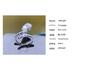 3 Carat Moissanite Water Drop Twisted Ring in D Color, New Arrival for Women, European and American Style.