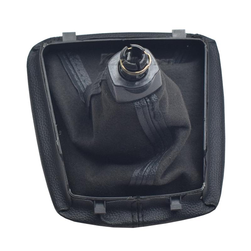 For Skoda Octavia 2 A5 A6 2004 2005 2006 2007 2008 2009 2010 2011 2012 2013 5/6 Speed Gear Lever Stick Shift Knob Leather Boot