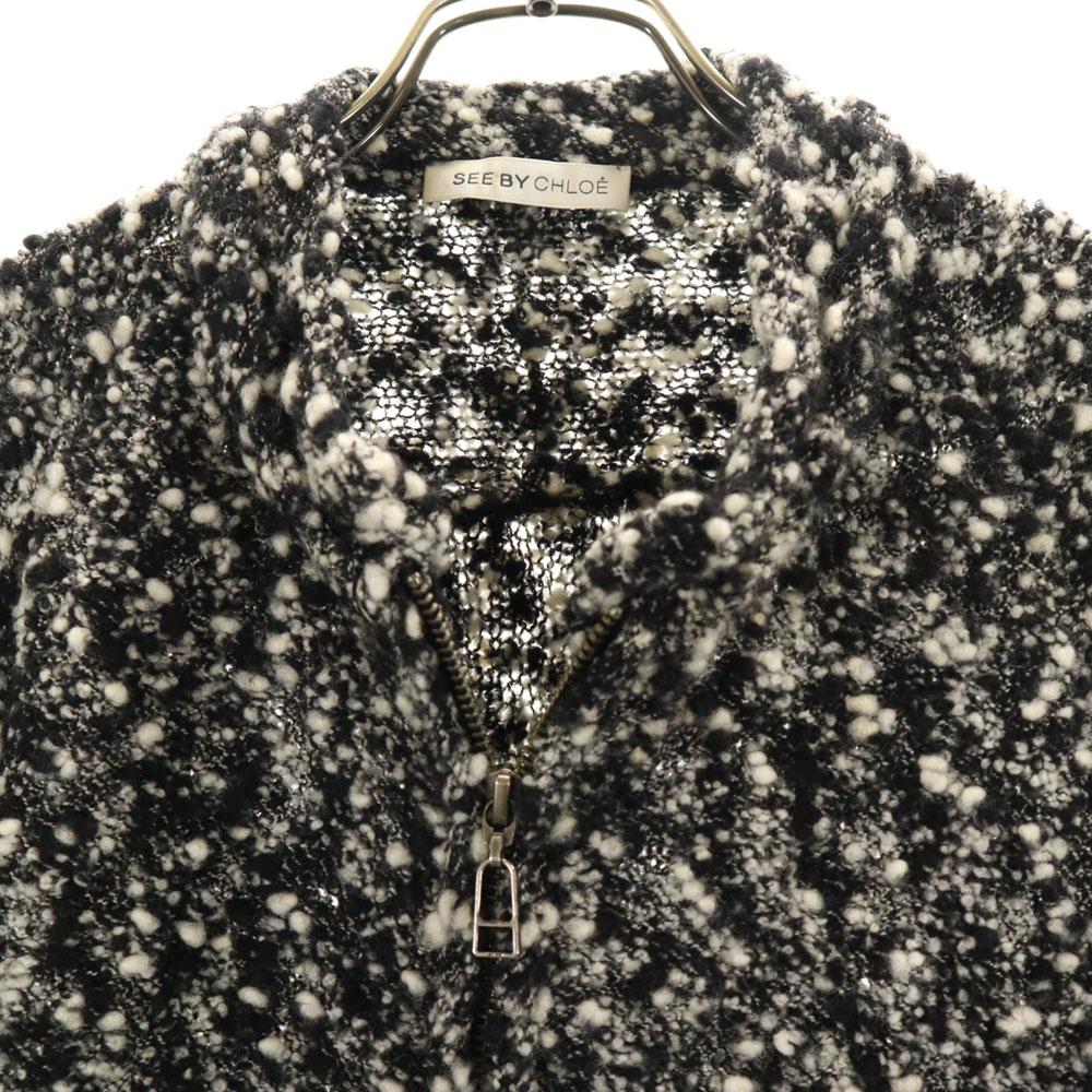 SEE BY CHLOE Knit jacket 38 Black and others Women Used