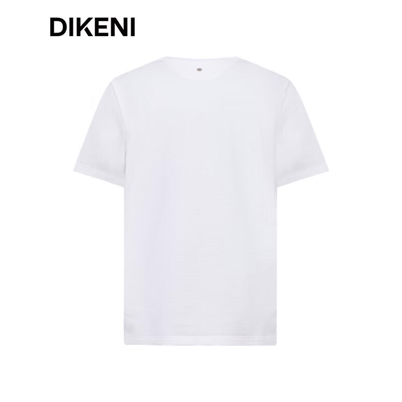 DIKENI Men's Lightweight Bubble Knit Short Sleeve T-Shirt