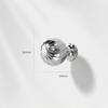 Zinc Alloy, Corrugated, Round, Round Handle, Bedside Table Wardrobe, Wine Cabinet Drawer, Gold Handle, Simple Kitchen Cabinet