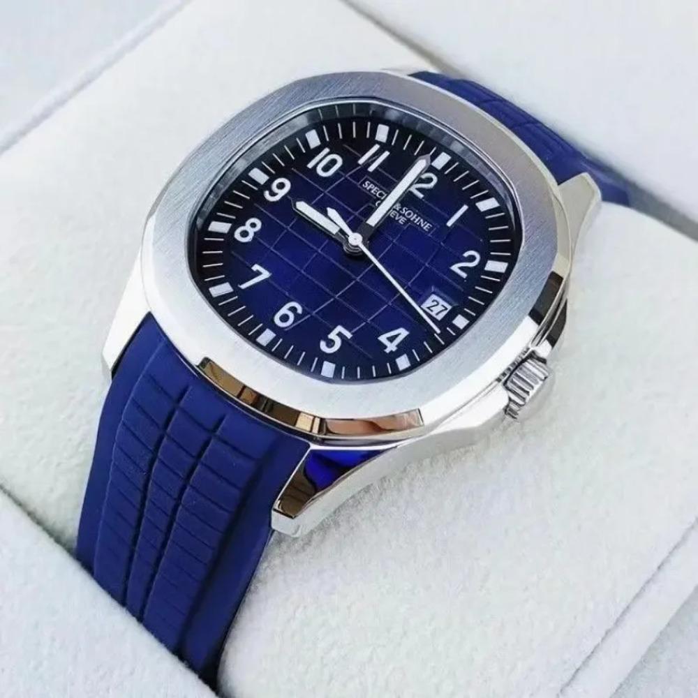 Specht&Sohne 2025 Nowe Luksusowe Zegarki Męskie Luksusowy Zegarek Automatyczny Dla Mężczyzn Stal Nierdzewna Szafirowe 8215 Mechaniczny Zegarek na Rękę