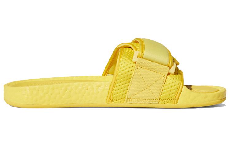 Chancletas Hu Pharrell x Chancletas Hu Adidas Originals Slides 'Bold Gold' H04407