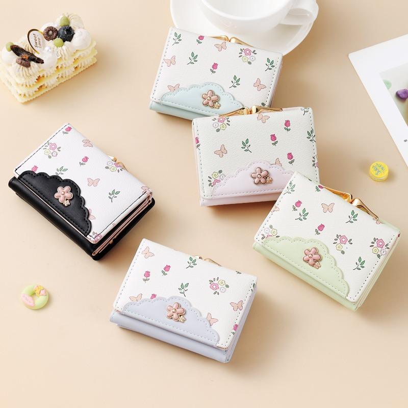 Wallet Girls Cute 30% off Change Bag Large Capacity Card Bag Multi-card Space Women's Short Wallet
