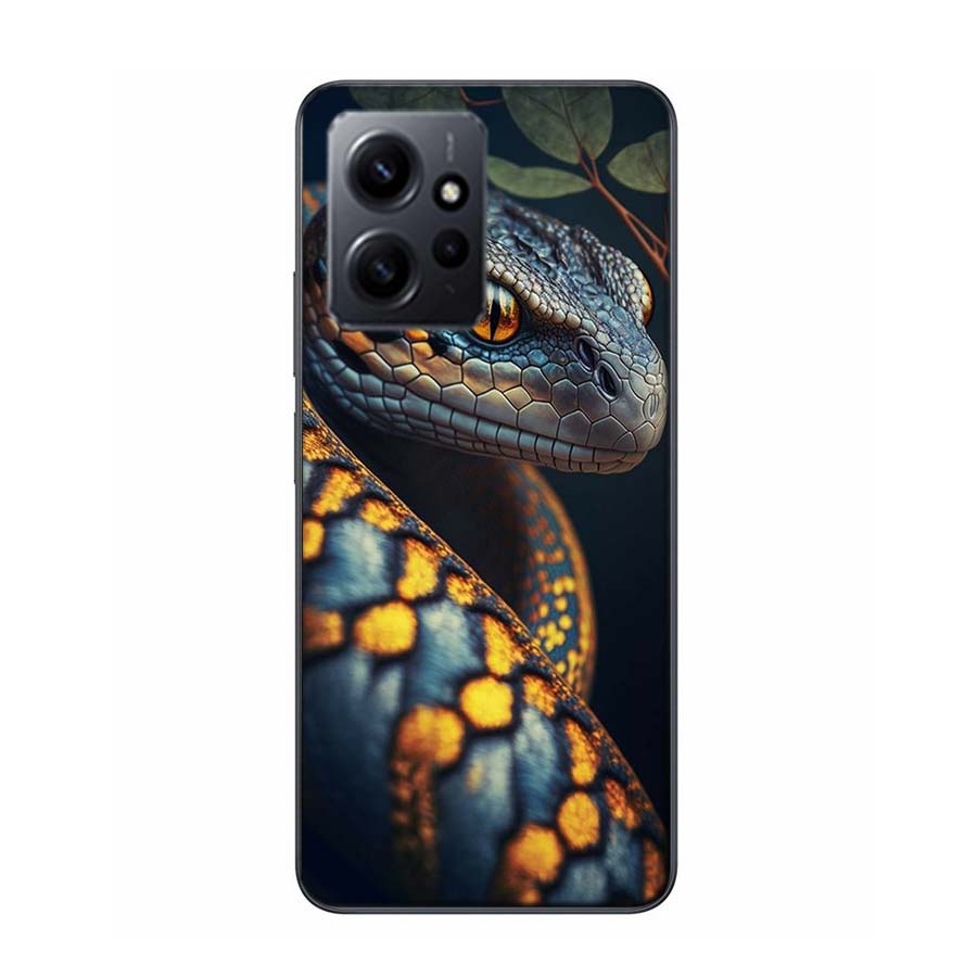 Forest Vipers And Pythons Phone Case For Redmi 12 13C 12C 15C 9 10 10C Note 13 Pro Plus 14 15 Pro 9T 9C 9A TPU Soft Cover Clear