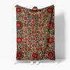 Floral Paisley Print Blanket Blanket for Sofa Bed Travel Camping Living Room Office Conditioning Blanket for All Seasons Gifts