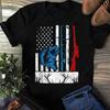 Retro Fishing and Hunting American Flag Deer Fish Lover Gift, Fish Life Shirt, Fishing Shirt, Gift For Fisher, Funny Fishing, Fisherman Gift