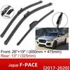Jaguar F-PACE 2017-2020 Front & Rear Wiper Blades Set (26"+19"+13")