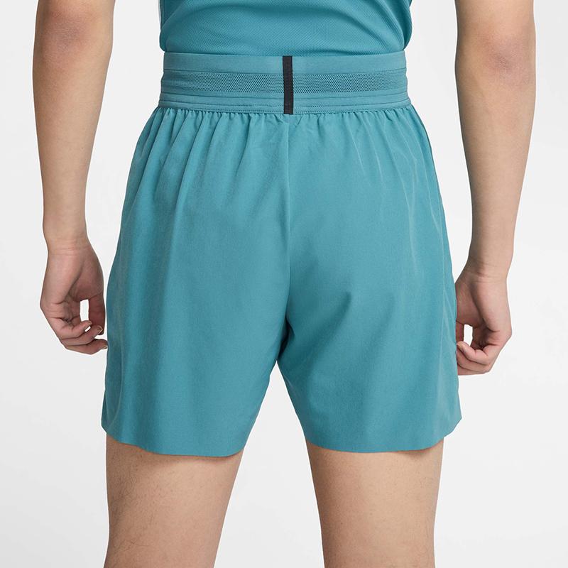 Nike Logo Quick-Dry Split Hem Solid Color Shorts Men Shorts Military Light-Blue FZ6900-379