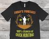 Duck Hunting Funny Cool T-Shirt, Hunter Gifts, Waterfowl Geese Ducks Lover, Hunt Sport Season Goose Overlapping, Grandpa Dad Father's Day