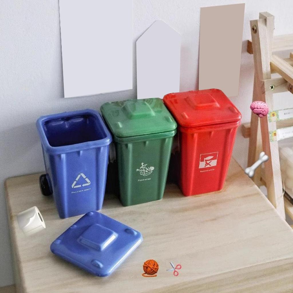 Ceramic Mug Creative Trash Can Shaped Coffee Mug Wheelie Trash Bin Ceramic Mug With Shovel-shaped Spoon Funny Birthday Gifts