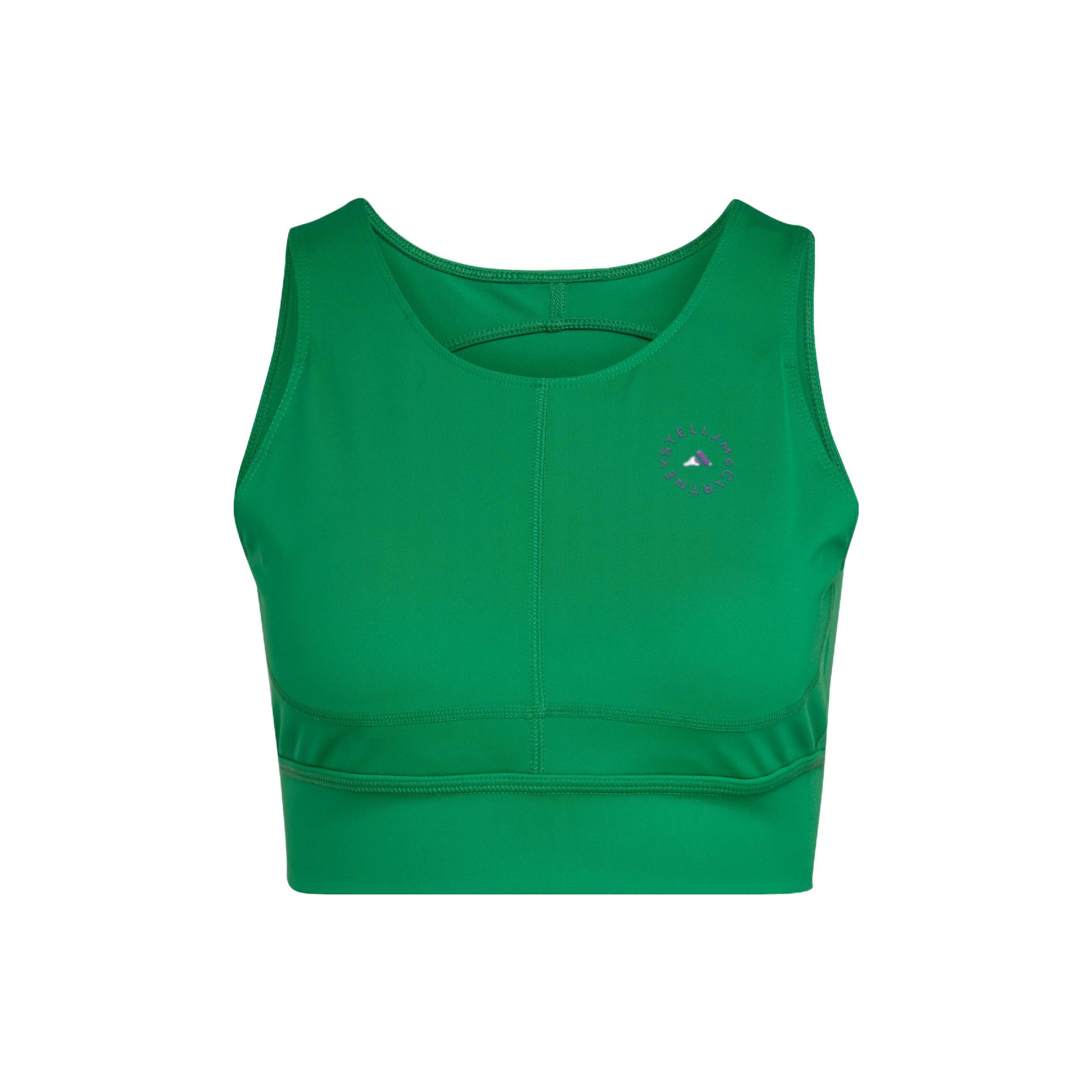 (WMNS) adidas by Stella McCartney TruePurpose Training Crop Top Asia Sizing Green Women s HI6032 L