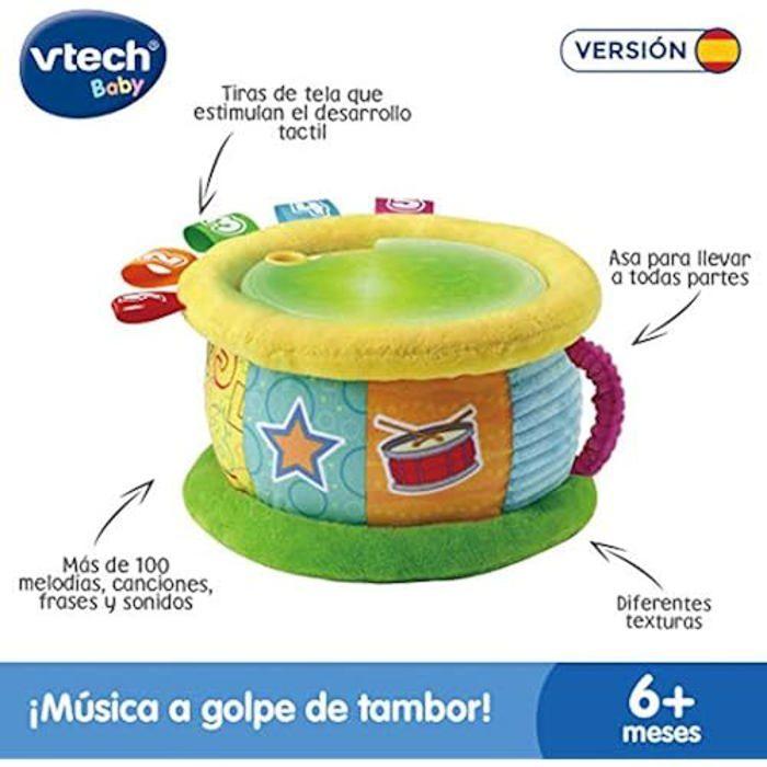 Jouet musical - VTECH - Tambour lumières Magiques - Activité musicale - Bébé - 6 Mois