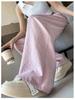 Women’s High-Waist Loose Wide-Leg Summer Pants - Lightweight Acetate Fabric