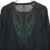 Adidas Training Long Sleeve Mesh Wear S Black Men's Used