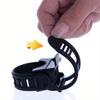 Adjustable Flashlight Holder for Bicycles, Designed for Handlebar Lighting, Perfect for Cycling Additions