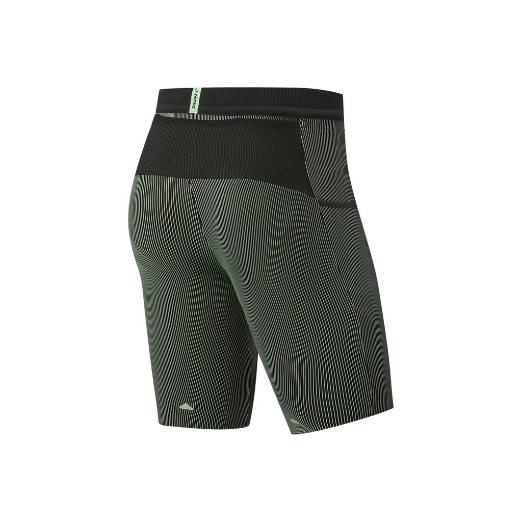 Li Ning Running Series Casual Minimalist Color Block Sports Shorts Men shorts AUSV003-8