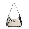 Niche Design Bread Track Tote Bag Women's Premium Single Shoulder Crossbody Underarm Bag