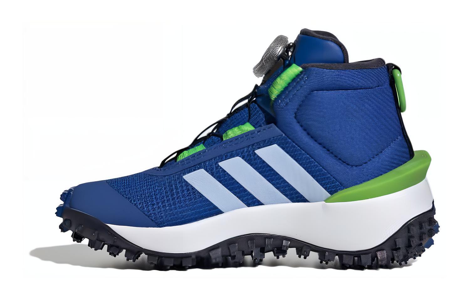 

Adidas Porta Trail Anti Kick Cushioning Mid top Running Shoes Blue Kids IG7260 29
